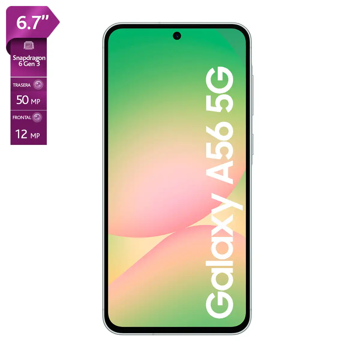 CELULAR SAMSUNG GALAXY A56 6.7" 128 GB 8 GB RAM 50 MP + 12 MP + 5 MP - 1