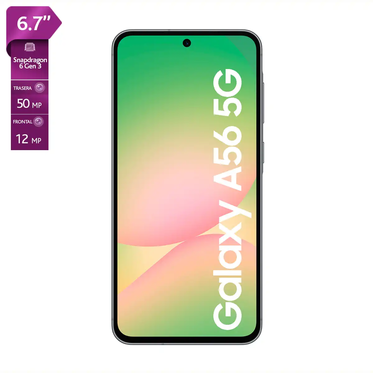 CELULAR SAMSUNG GALAXY A56 6.7" 128 GB 8 GB RAM 50 MP + 12 MP + 5 MP - 1