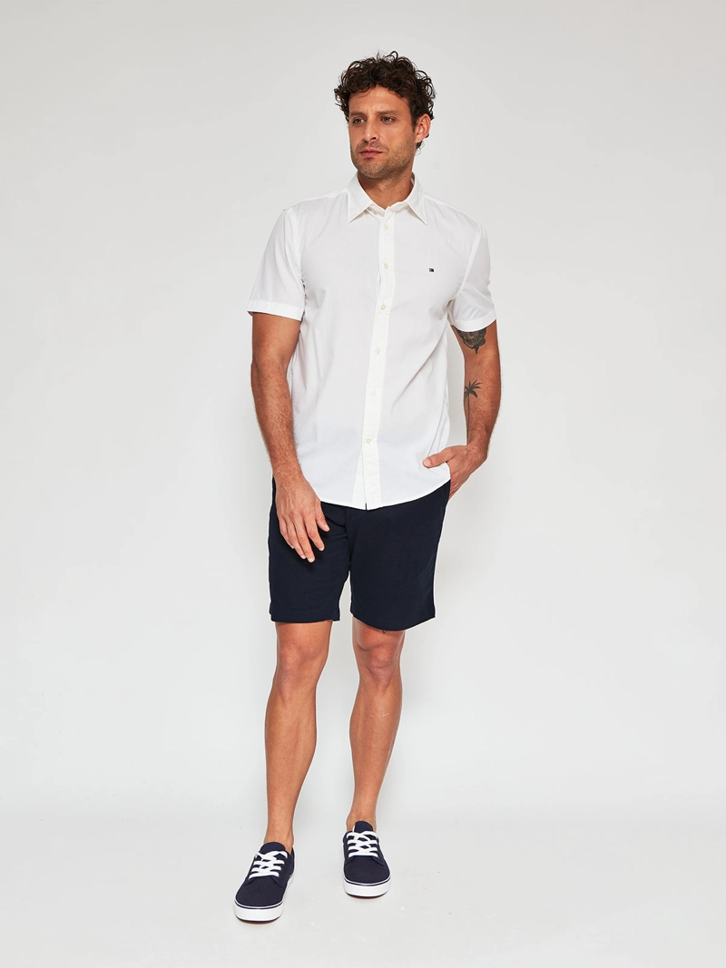 CAMISA MANGA CORTA HOMBRE TOMMY HILFIGER MW0MW37584 - 4