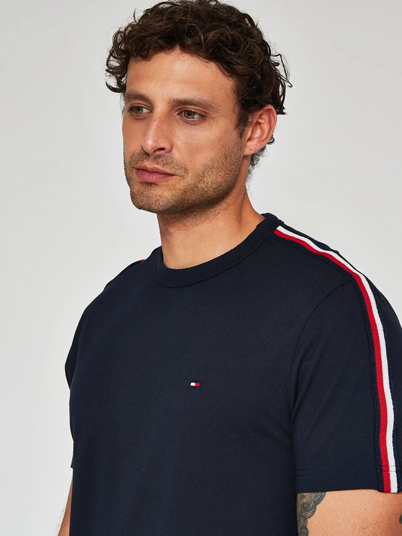 POLERA MANGA CORTA HOMBRE TOMMY HILFIGER MW0MW38632 - 3