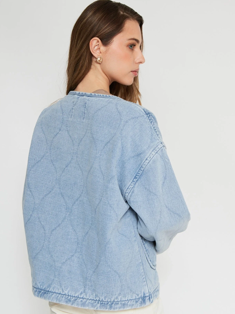 CHAQUETA MUJER INDEX ALGODÓN DENIM ACOLCHADA - 2