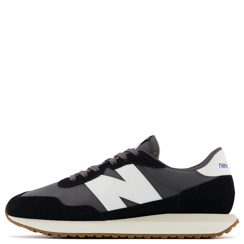 ZAPATILLAS HOMBRE NEW BALANCE CASUALES NEGRO MS237GA CUERO - 3