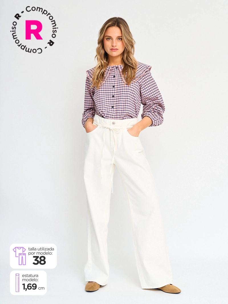 JEANS MUJER INDEX RECTO ALGODÓN  - 1