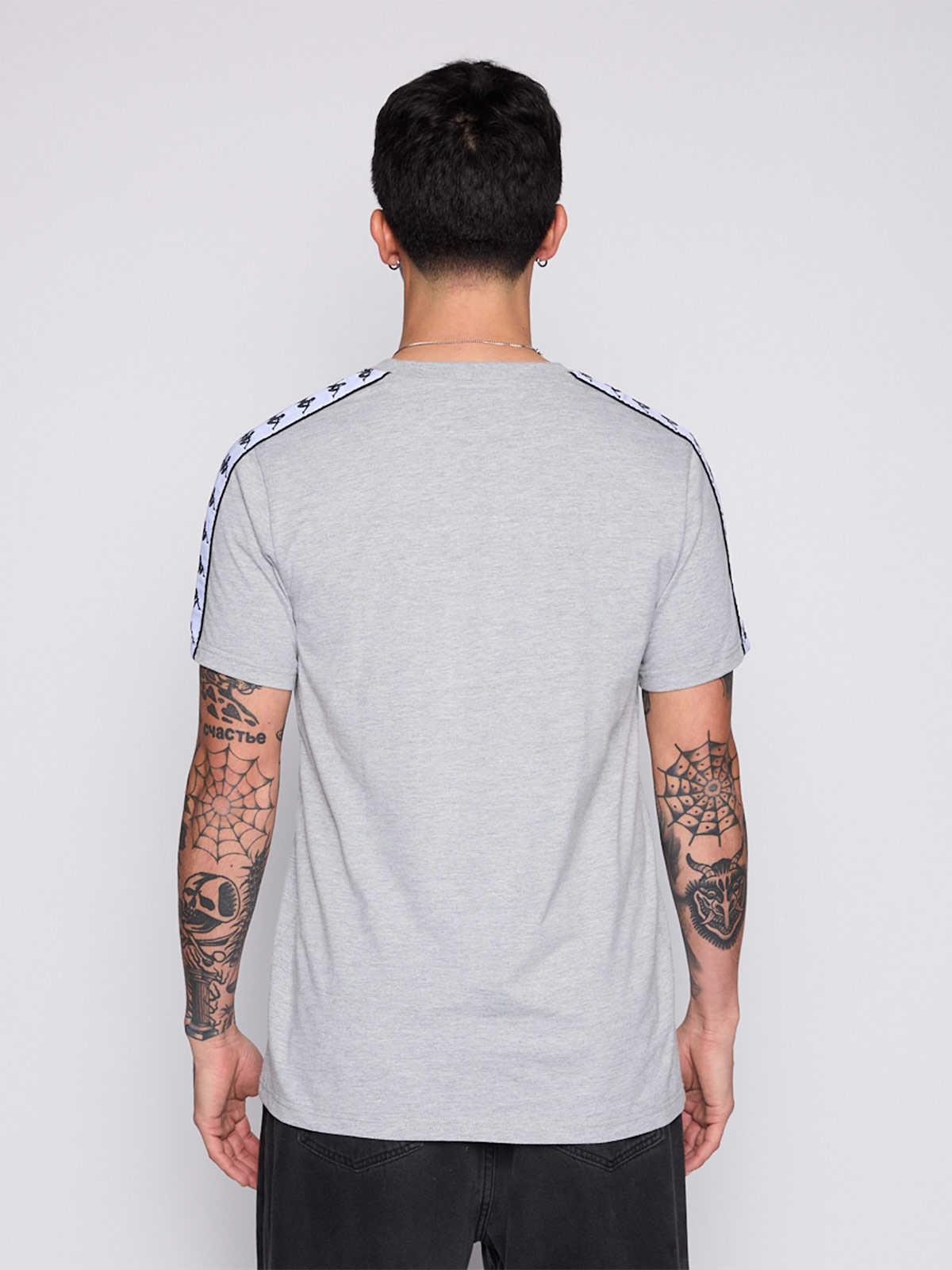POLERA MANGA CORTA HOMBRE KAPPA KPMPOV2690GR - 3