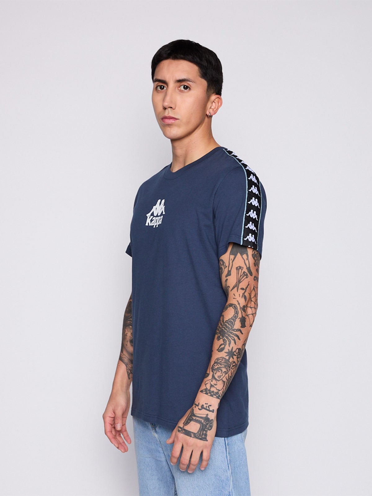 POLERA MANGA CORTA HOMBRE KAPPA KPMPOV2696AZ - 2