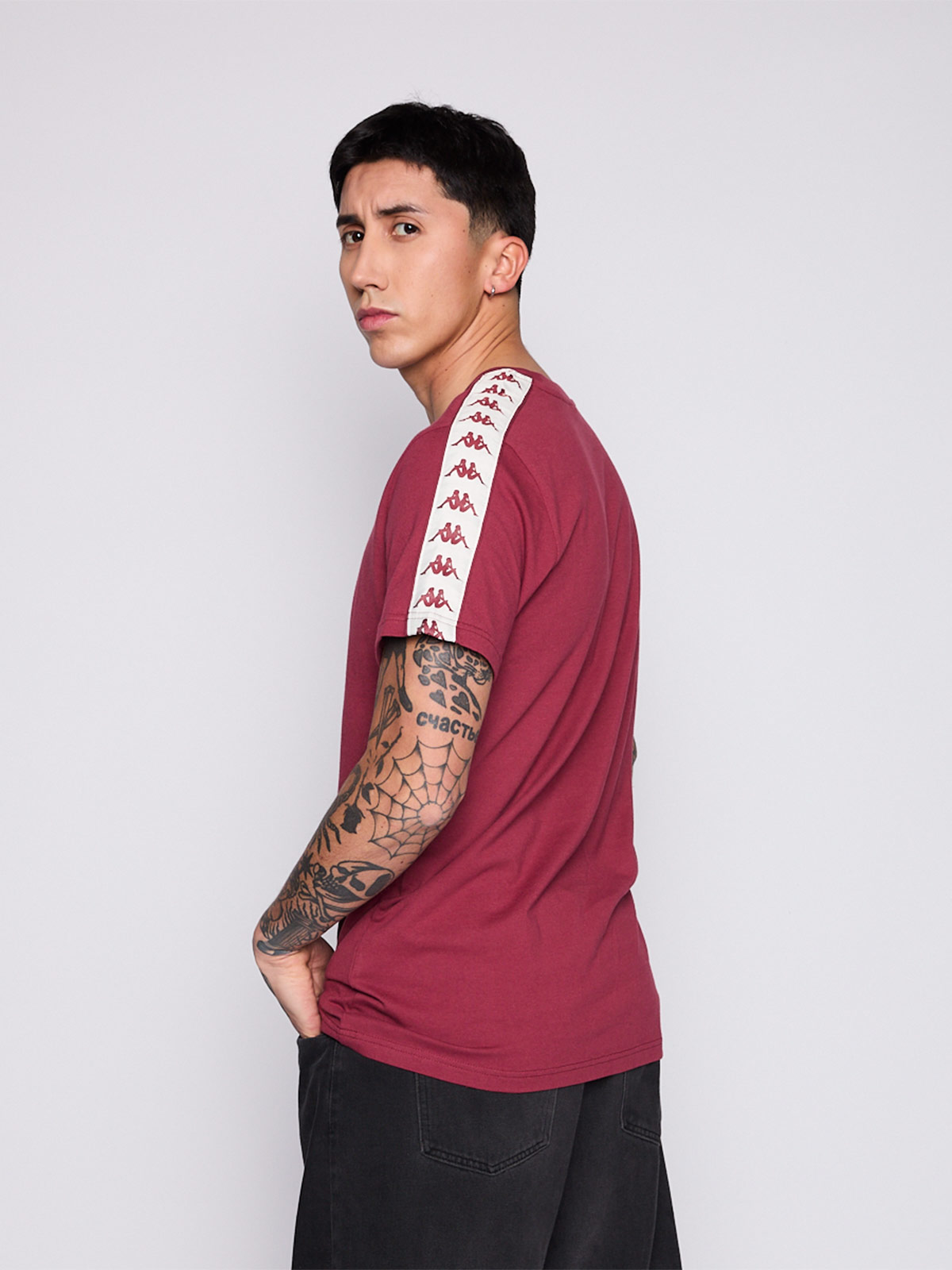 POLERA MANGA CORTA HOMBRE KAPPA KPMPOV2696BU - 4