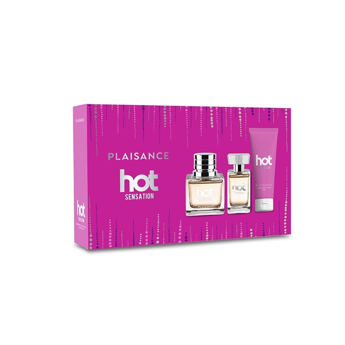PERFUME PLAISANCE HOT SENSATION MUJER EDP 80 ML + 30 ML + LOCIÓN 75 ML - 1