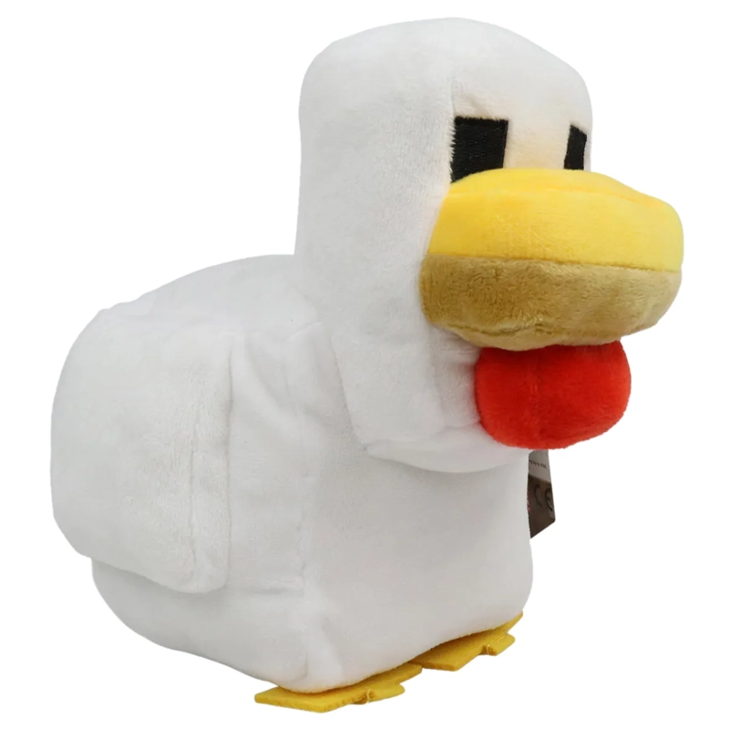 PELUCHE MINECRAFT 10 PLUSH CHICKEN - 1