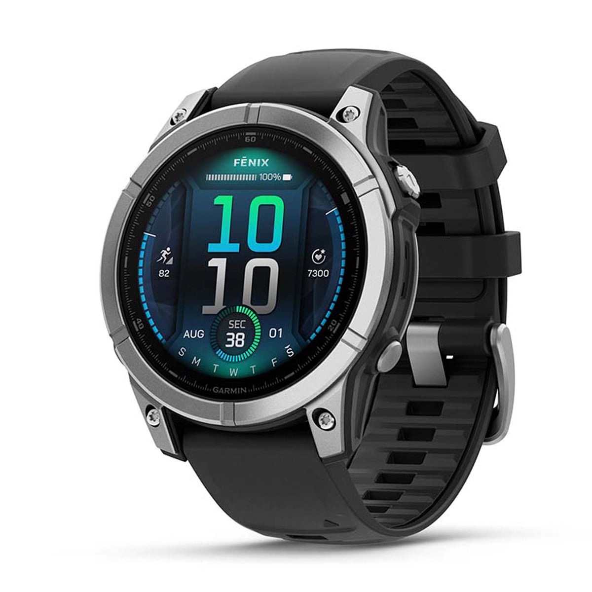 SMARTWATCH GARMIN FENIX E 47 MM NEGRO STAINLESS STEEL BLACK - 2