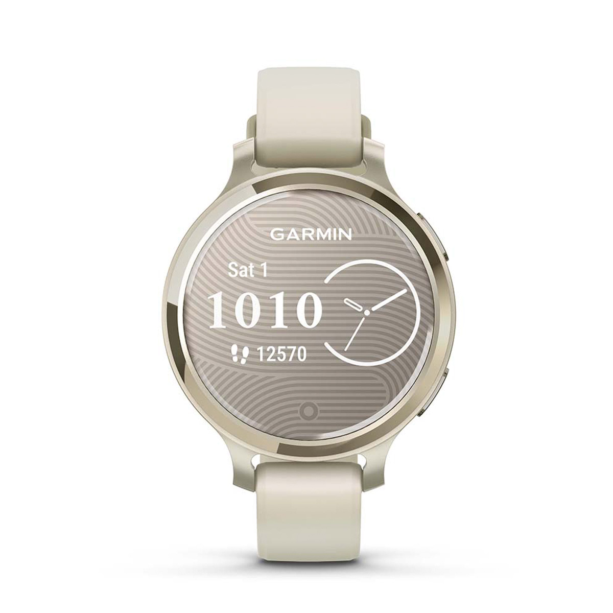 SMARTWATCH GARMIN LILY 2 ACTIVE DORADO LUNAR GOLD BONE SILICONE - 1