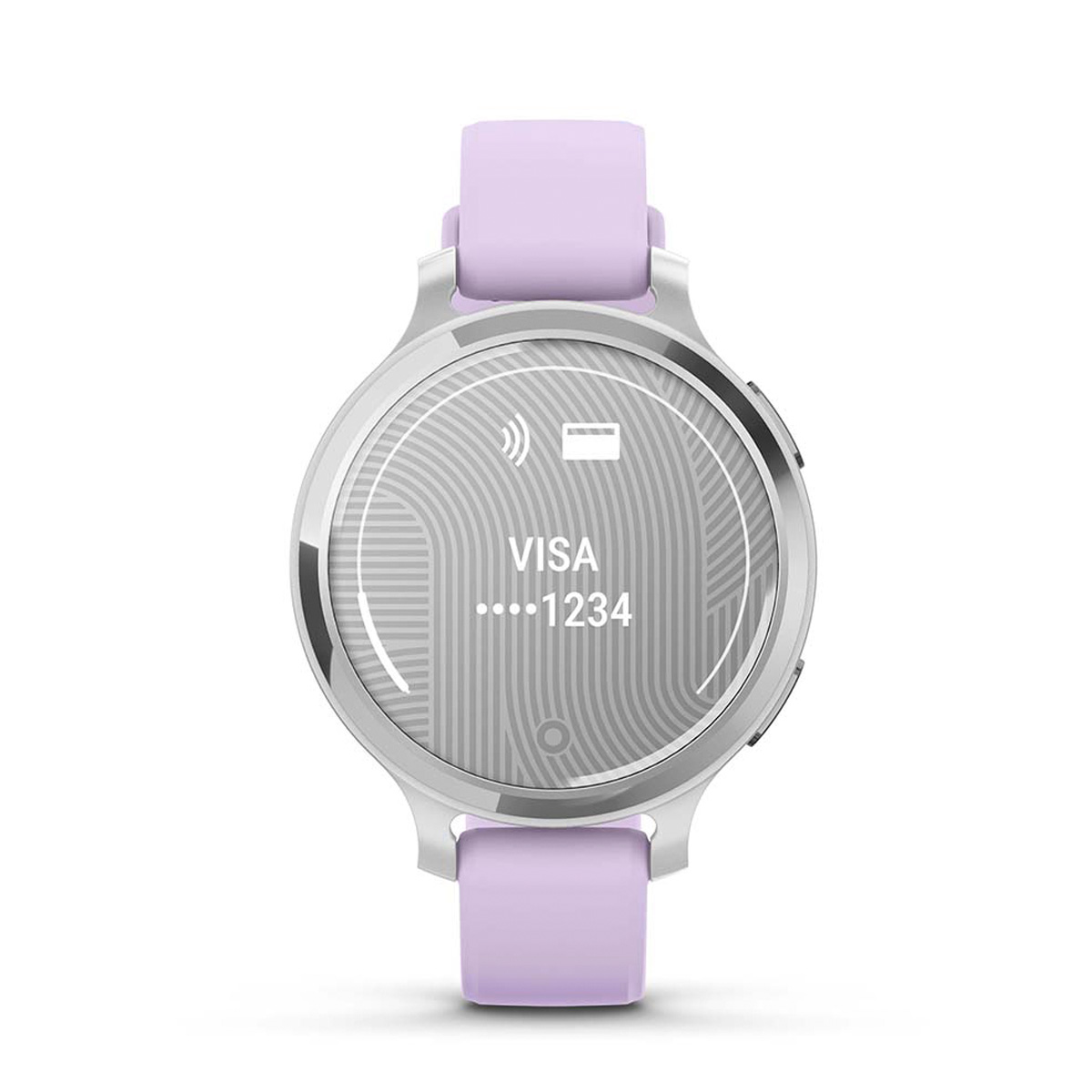 SMARTWATCH GARMIN LILY 2 ACTIVE LILA SILVER JASMINE PURPLE SILICONE - 1