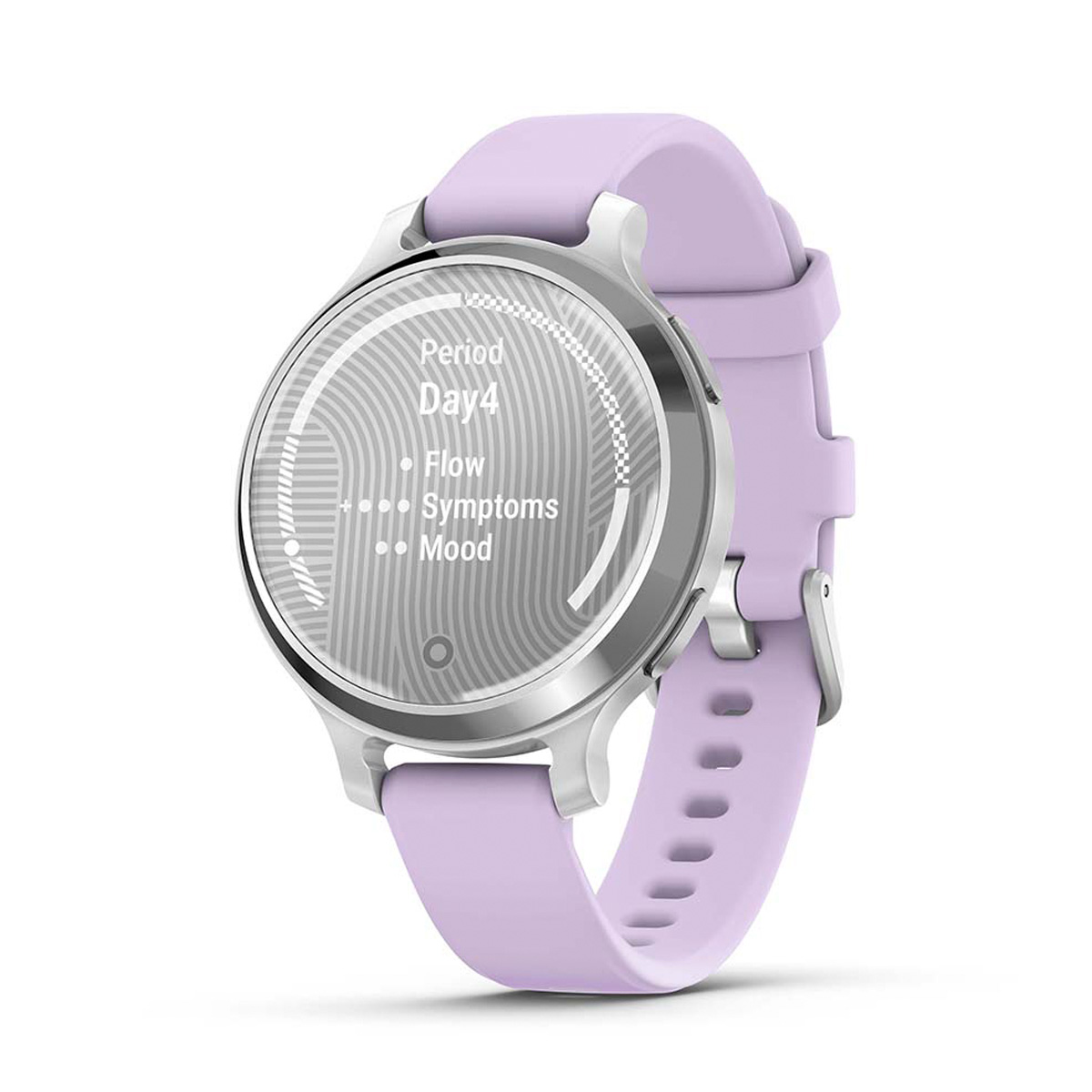 SMARTWATCH GARMIN LILY 2 ACTIVE LILA SILVER JASMINE PURPLE SILICONE - 2