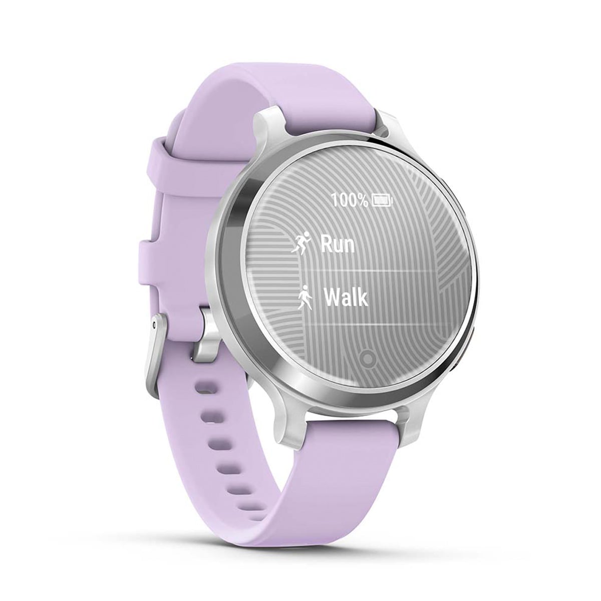 SMARTWATCH GARMIN LILY 2 ACTIVE LILA SILVER JASMINE PURPLE SILICONE - 3