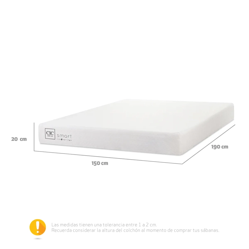 COLCHÓN CIC SMART LITE SPRING 2 PL - 3