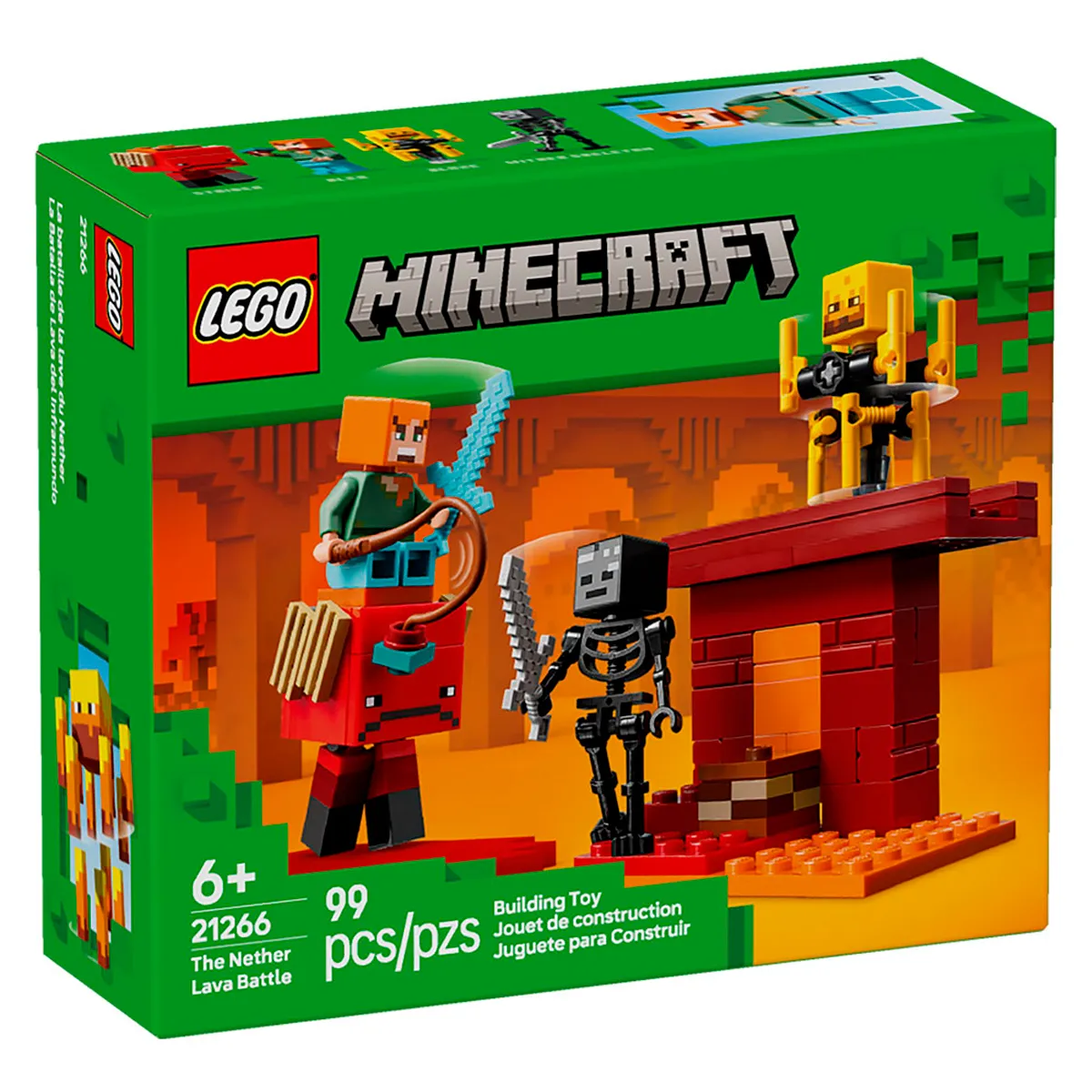 LEGO 21266 LA BATALLA DE LAVA DEL INFRAMUNDO - 6
