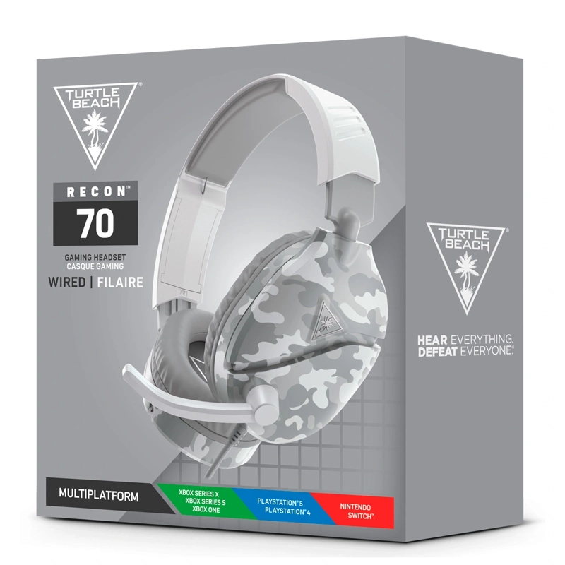 AUDÍFONOS TURTLE BEACH HEADSET RECON 70 CAMUFLAJE BLANCO - 6