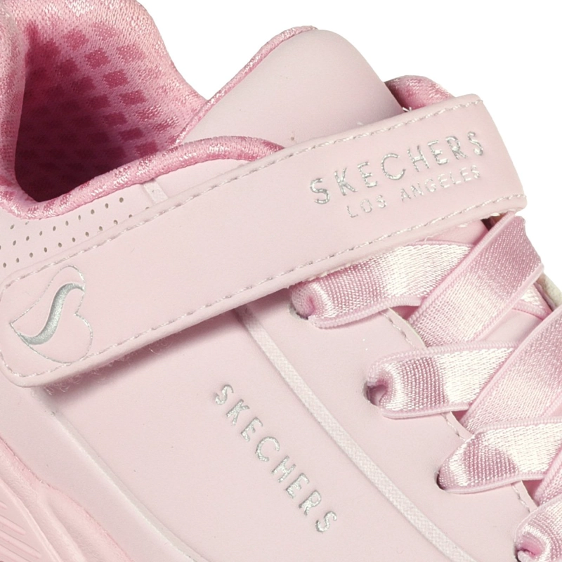 ZAPATILLAS NIÑA SKECHERS CASUALES ROSADO UNO LITE - 2