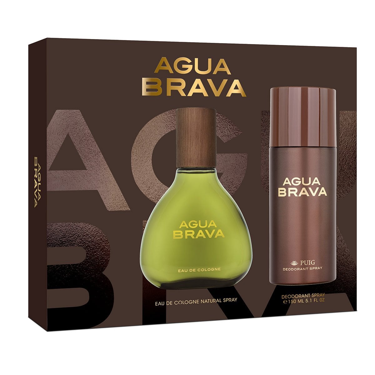 PERFUME AGUA BRAVA HOMBRE EDC 50 ML + DESODORANTE - 1
