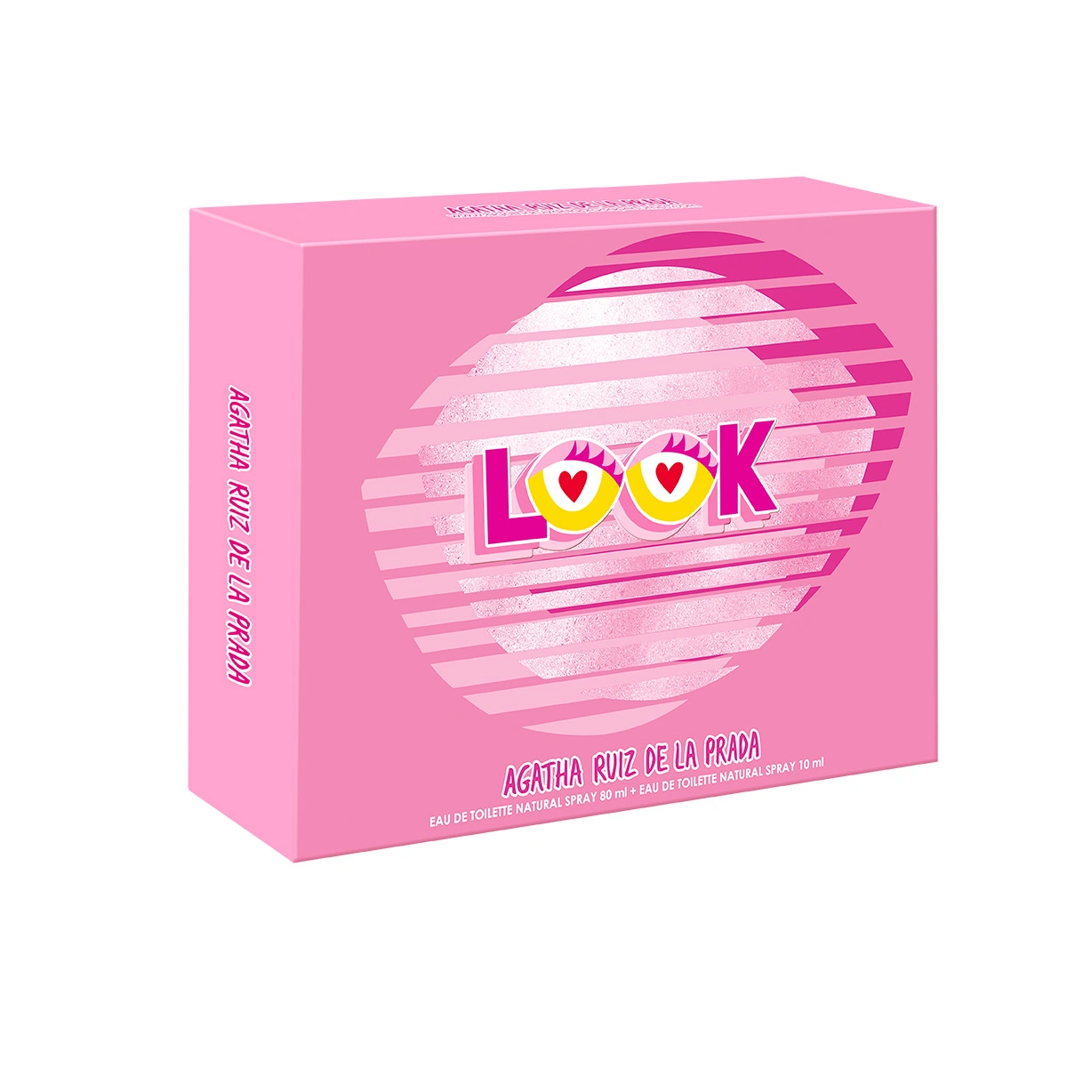 PERFUME AGATHA RUIZ DE LA PRADA LOOK MUJER EDT 80 ML + DE BESO EN BESO 10 ML - 2