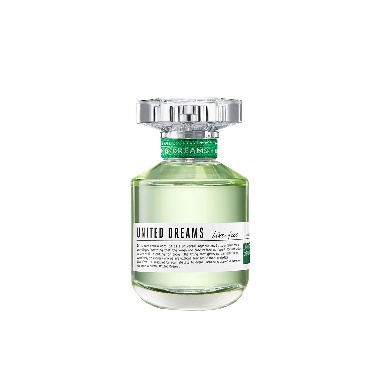PERFUME BENETTON UNITED DREAMS LIVE FREE MUJER EDT 50 ML + LOCIÓN CORPORAL 75 ML - 3