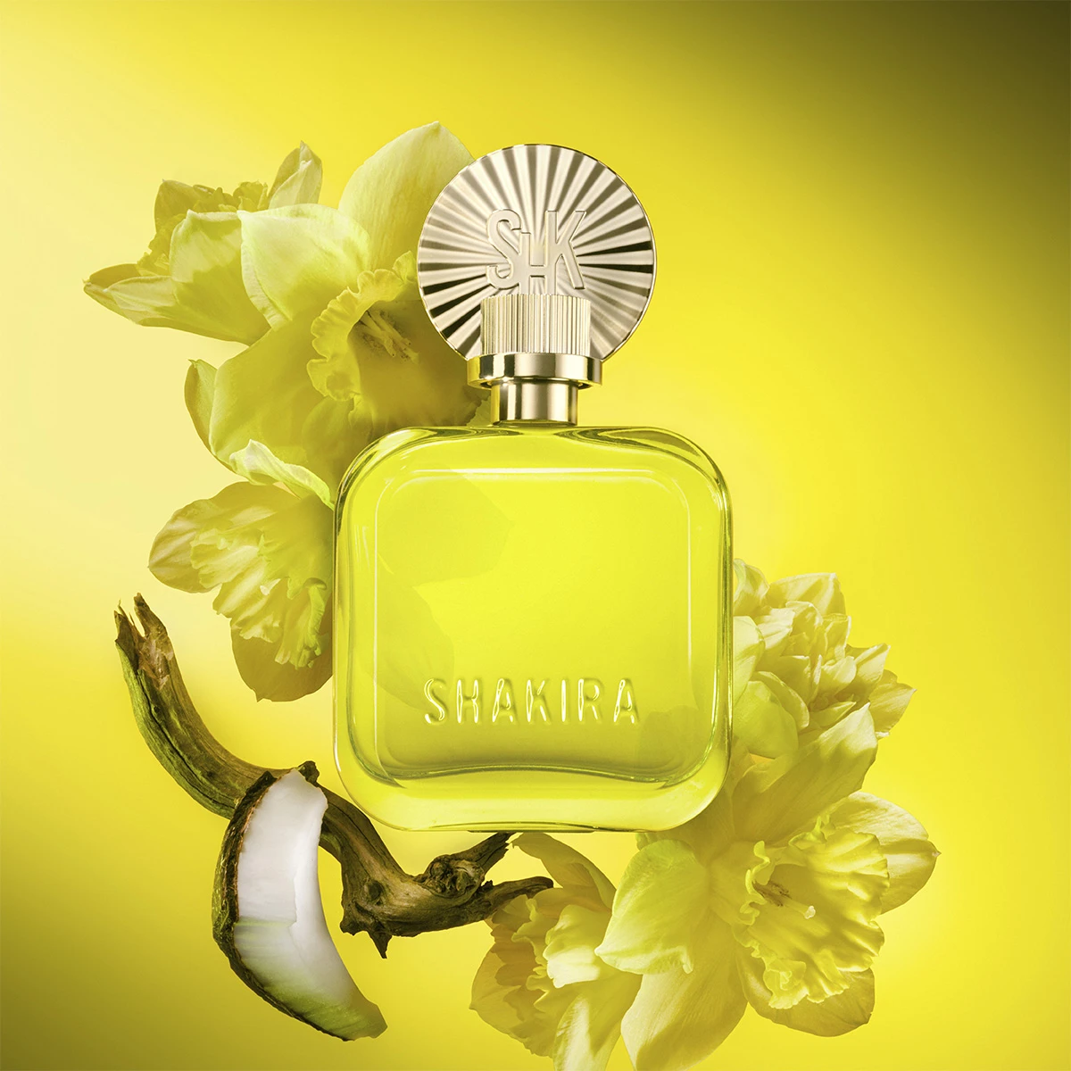 PERFUME SHAKIRA AMARILLO MUJER EDP 50 ML + LOCIÓN CORPORAL 75 ML - 3