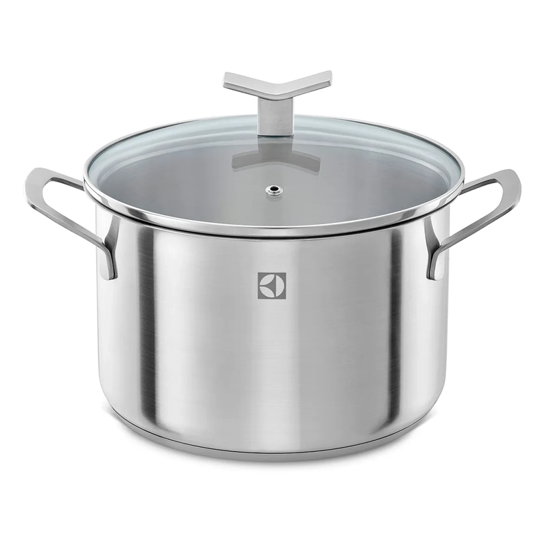 JUEGO OLLAS ELECTROLUX ACERO INOXIDABLE ACERO SARTÉN: 1.2L OLLA: 1.5L CACEROLA: 2L CACEROLA: 3L CACEROLA: 4L 9 - 5
