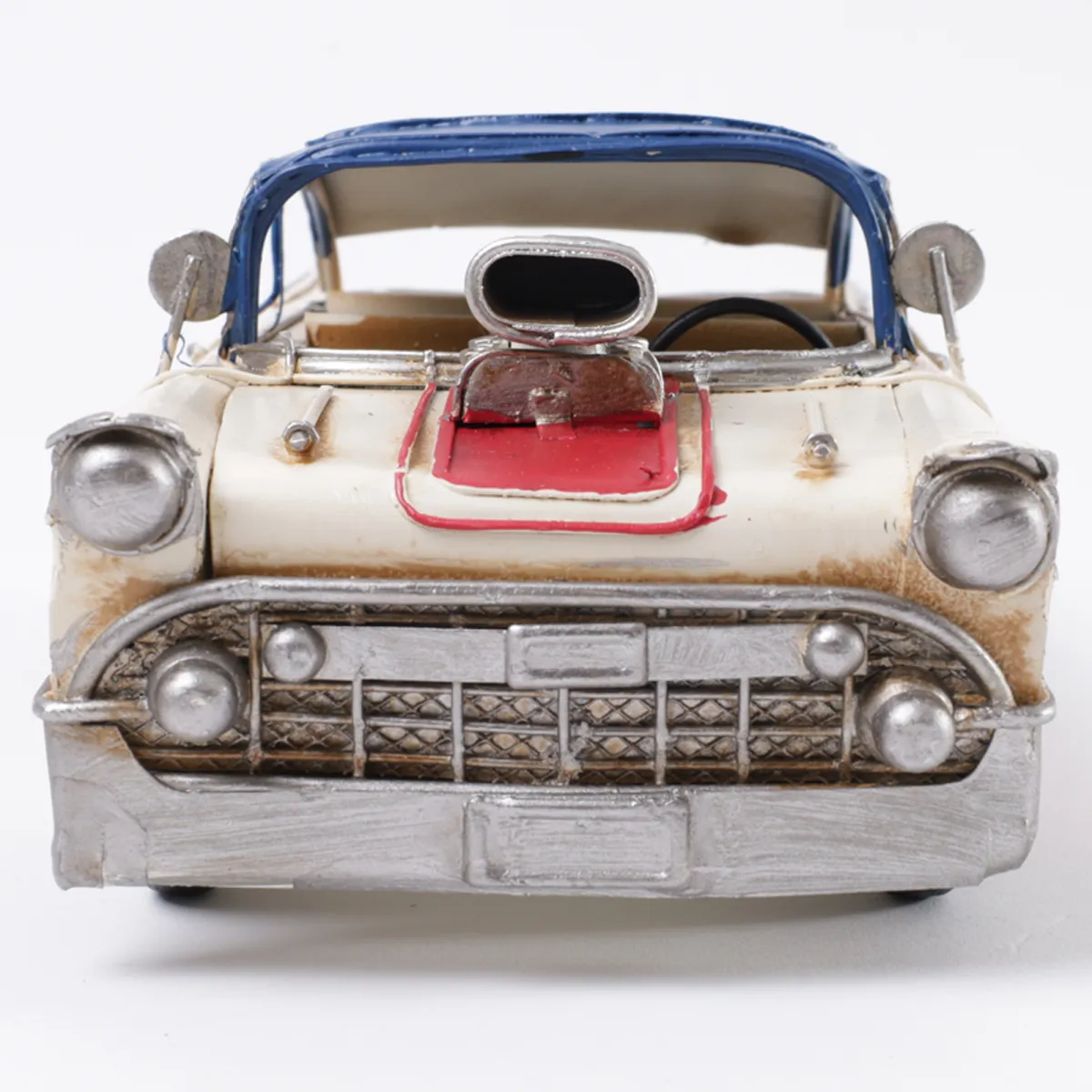FIGURA DECORATIVA RIPLEY HOME AUTO DE CARRERA METAL - 2