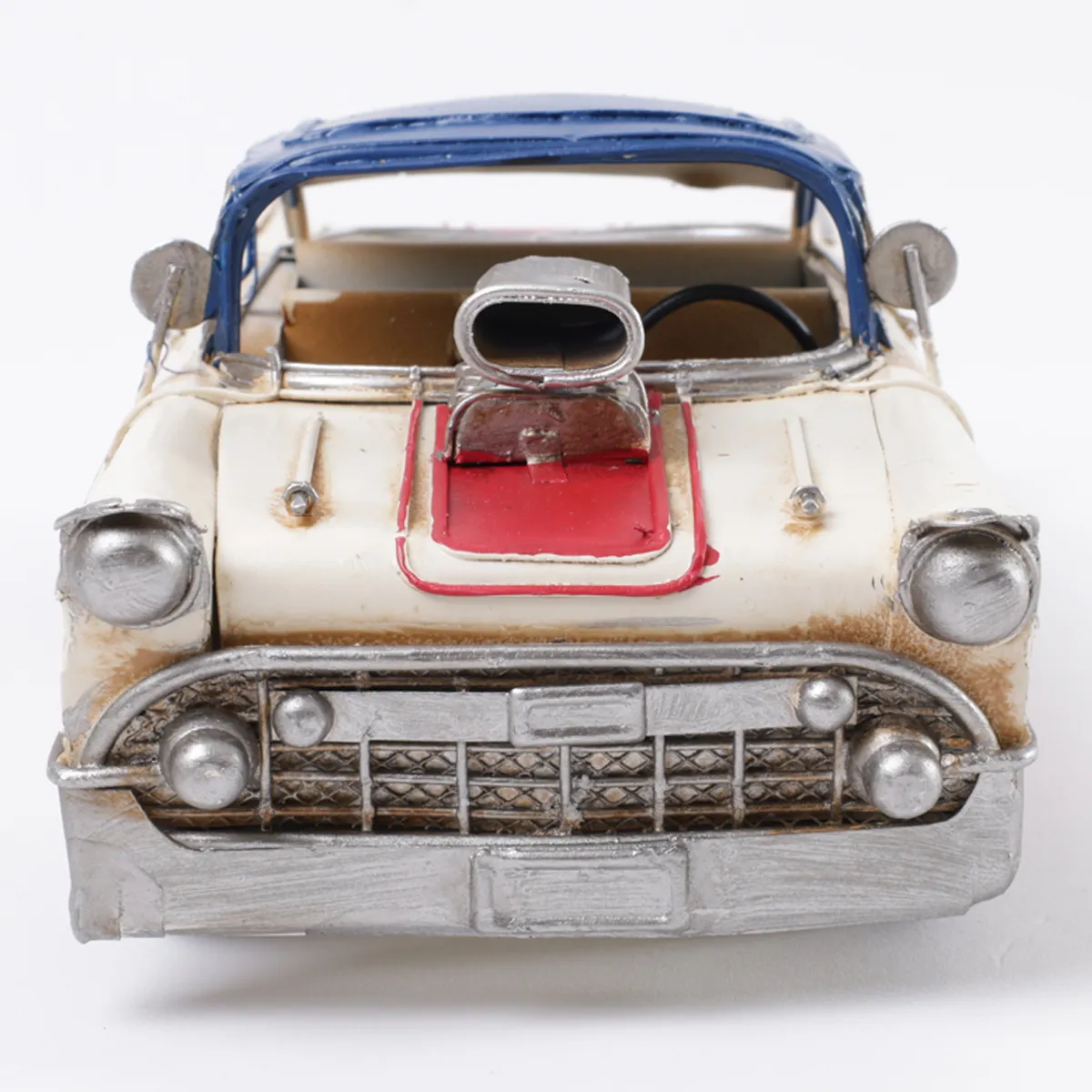 FIGURA DECORATIVA RIPLEY HOME AUTO DE CARRERA METAL - 3