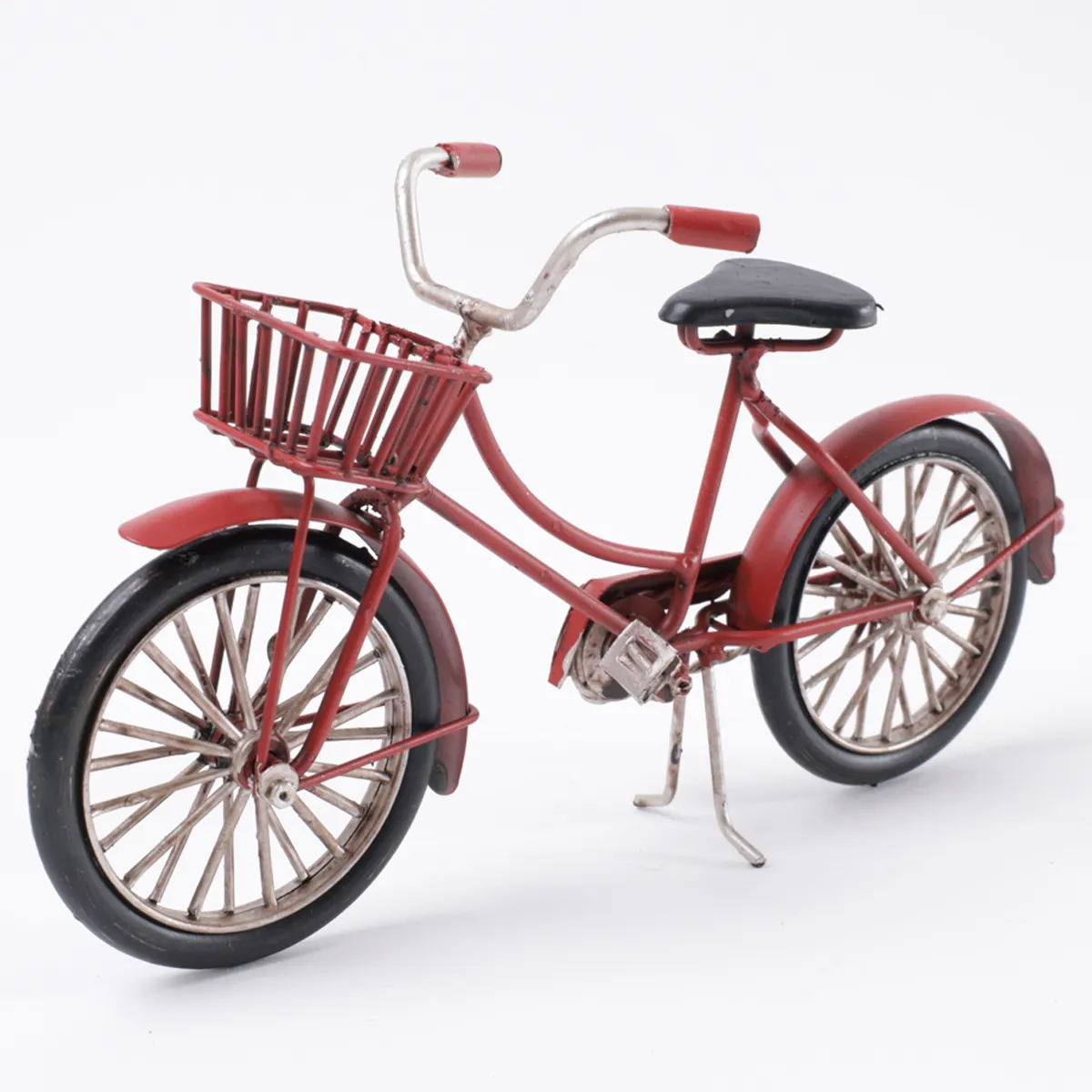 FIGURA DECORATIVA RIPLEY HOME BICI ROJA
