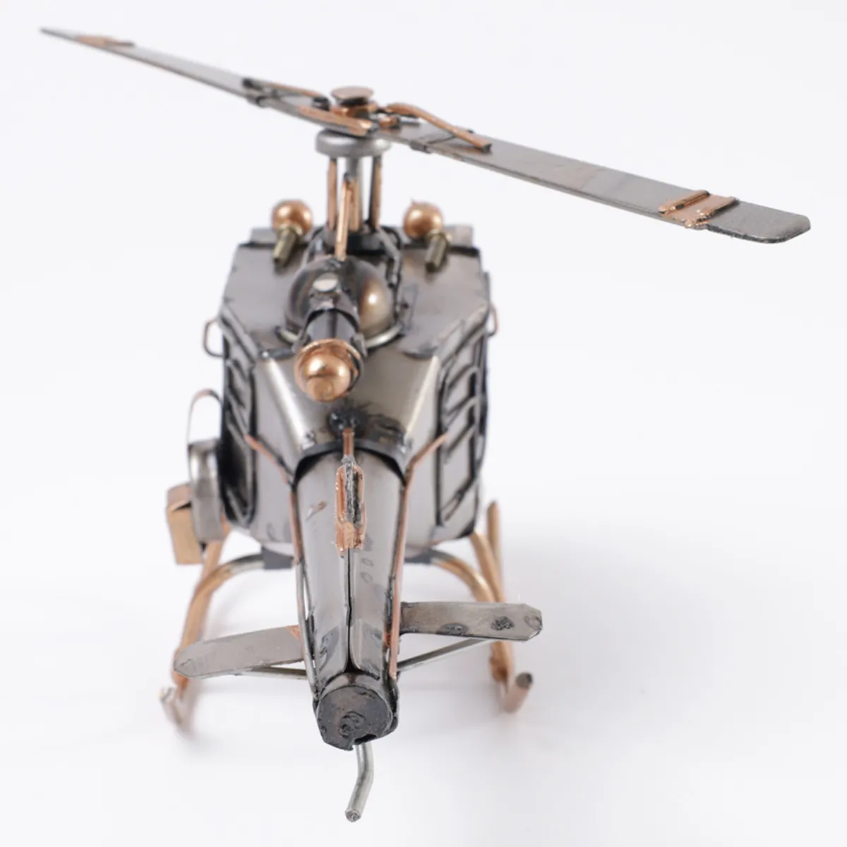 FIGURA DECORATIVA RIPLEY HOME HELICÓPTERO COBRE - 7