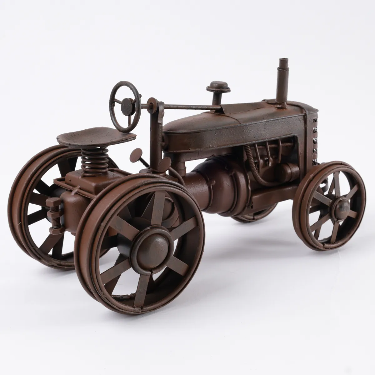 FIGURA DECORATIVA RIPLEY HOME TRACTOR METAL OX - 1