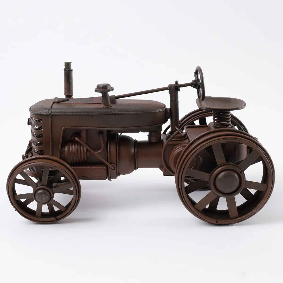 FIGURA DECORATIVA RIPLEY HOME TRACTOR METAL OX - 4