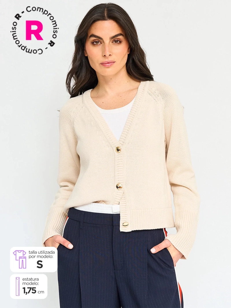 CARDIGAN MUJER MARQUIS ALGODÓN  - 1
