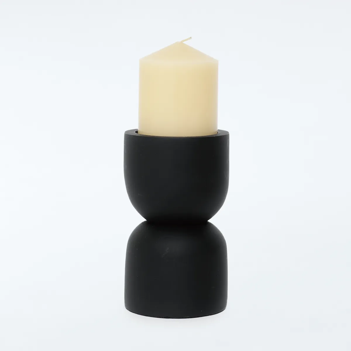 PORTAVELA RIPLEY HOME NEGRO 15 CM - 1