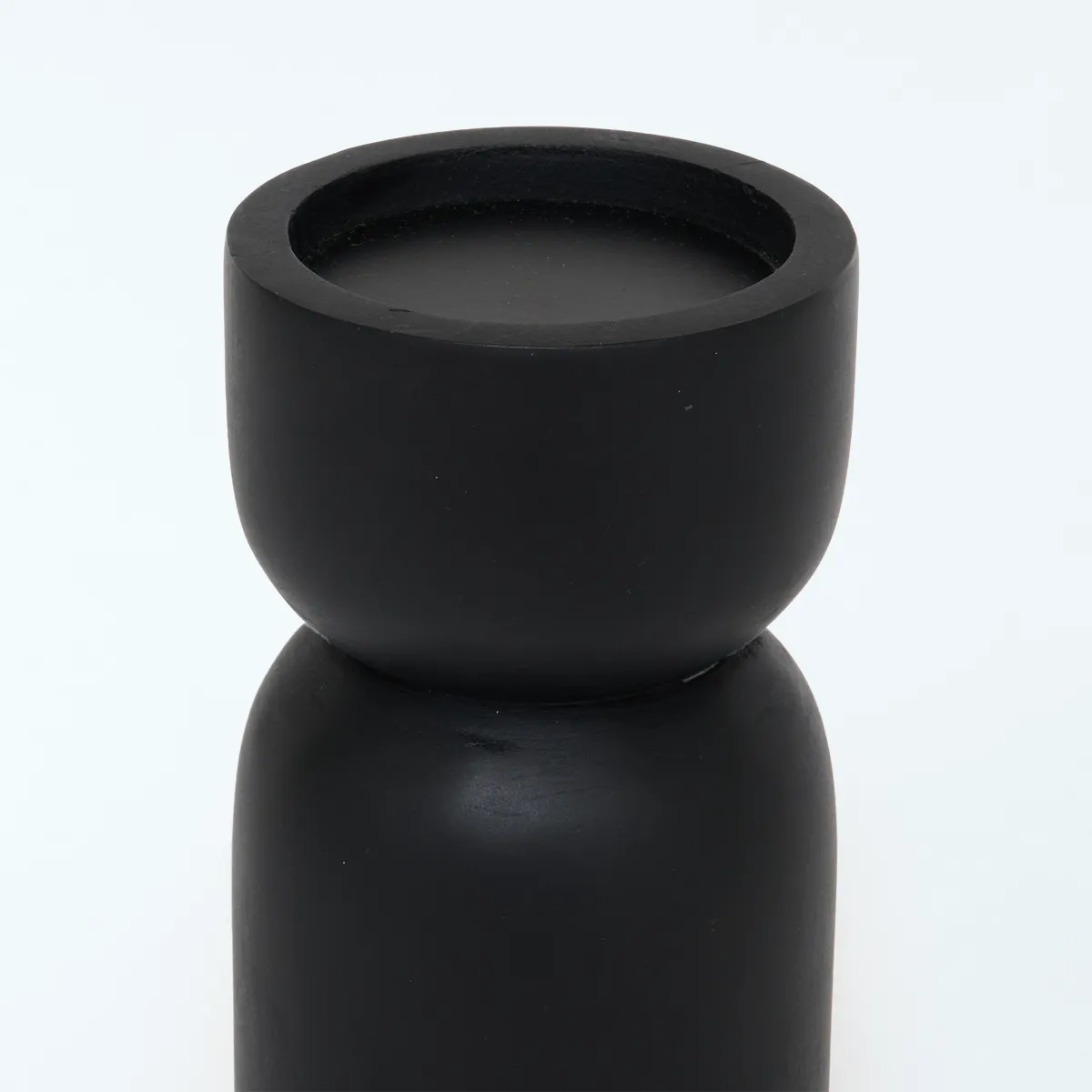 PORTAVELA RIPLEY HOME NEGRO 20 CM - 2