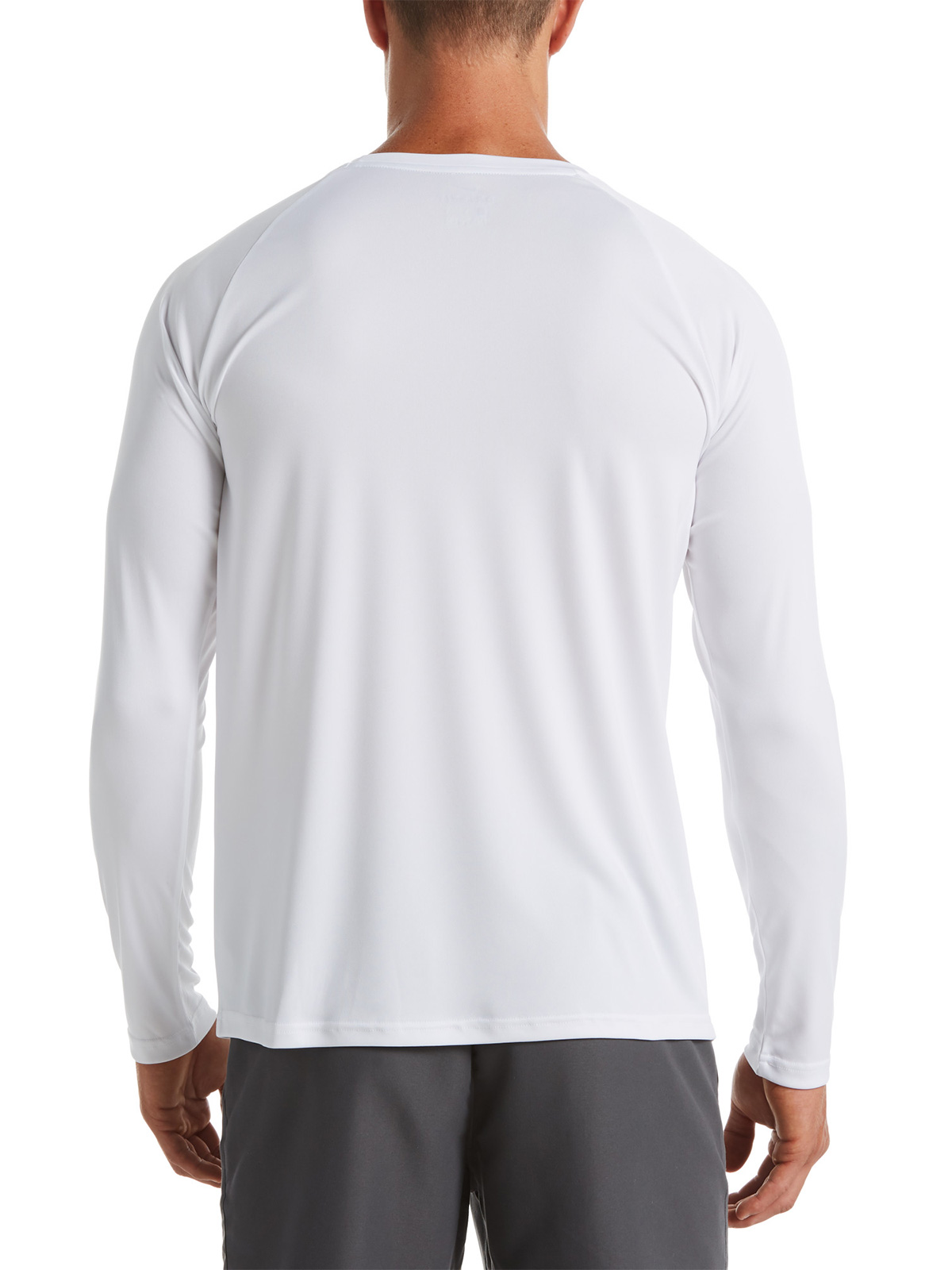 POLERA NATACIÓN HOMBRE NIKE NESSA587-100 BLANCO MANGA LARGA ESSENTIAL HYDROGUARD - 3