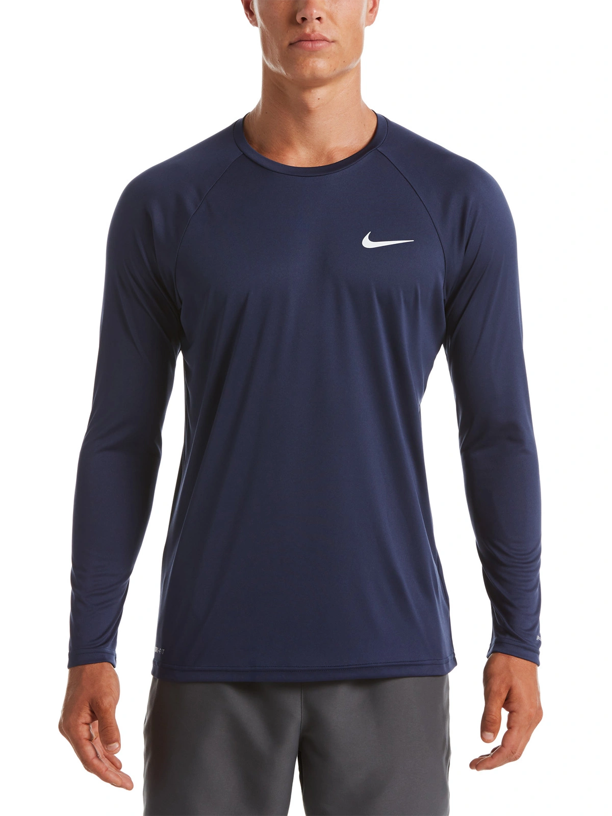 NIKE POLERA NATACIÓN HOMBRE NIKE NESSA587-440 AZUL MANGA LARGA ESSENTIAL HYDROGUARD