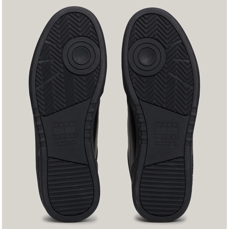 ZAPATILLAS HOMBRE TOMMY HILFIGER CASUALES NEGRO EM0EM01443BDS CUERO - 7