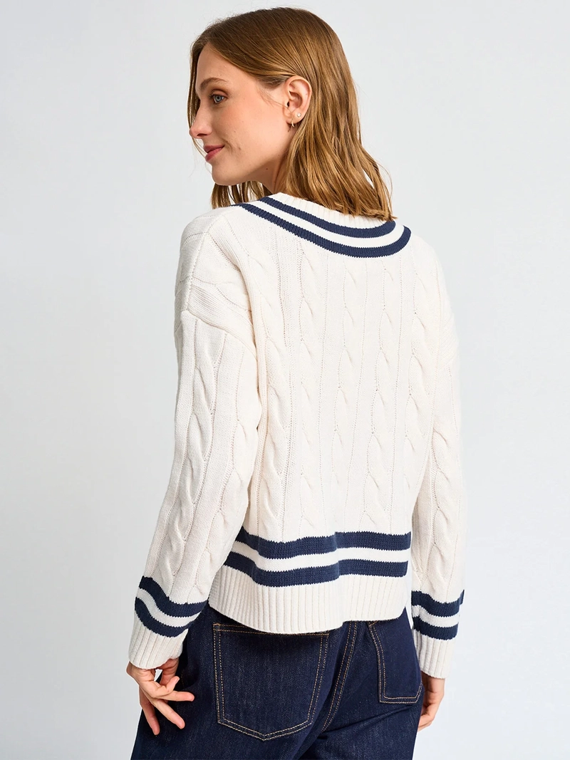 SWEATER MUJER MARQUIS CUELLO EN V - 2