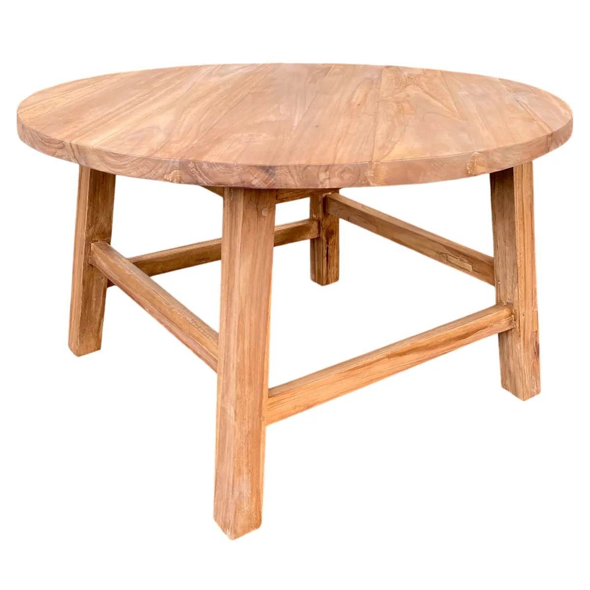 MESA DE CENTRO MAISON LINETT REDONDA NATURAL - 2