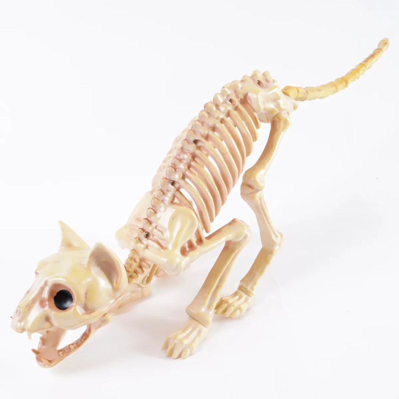 ADORNO HALLOWEEN ESQUELETO GATO DARK 30CM - 2