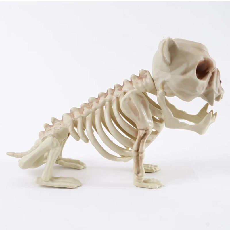 ADORNO HALLOWEEN ESQUELETO PERRO DARK 30CM - 4