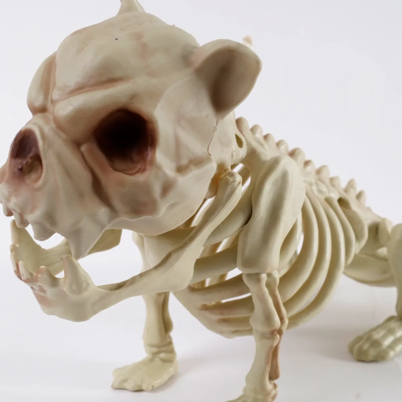 ADORNO HALLOWEEN ESQUELETO PERRO DARK 30CM - 7