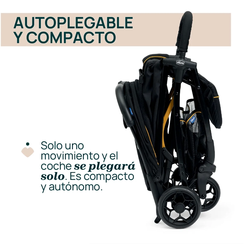 COCHE CHICCO NEGRO GLEE UNEVEN - 2