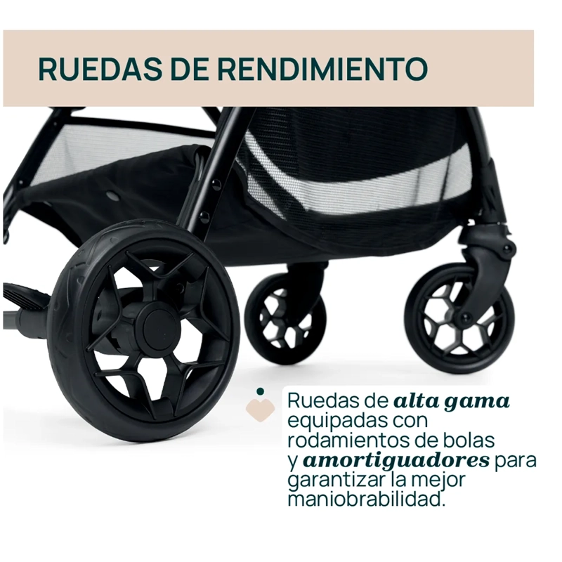 COCHE CHICCO NEGRO GLEE UNEVEN - 3