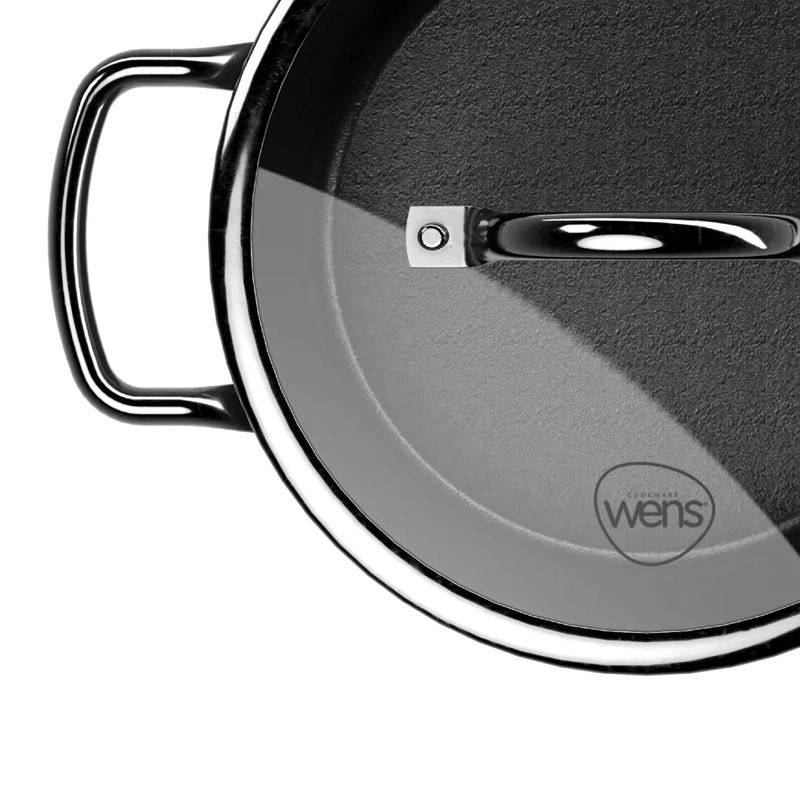 BATERÍA COCINA WENS BLACK 1,3 + 2,2 + 4 6 PIEZAS - 10