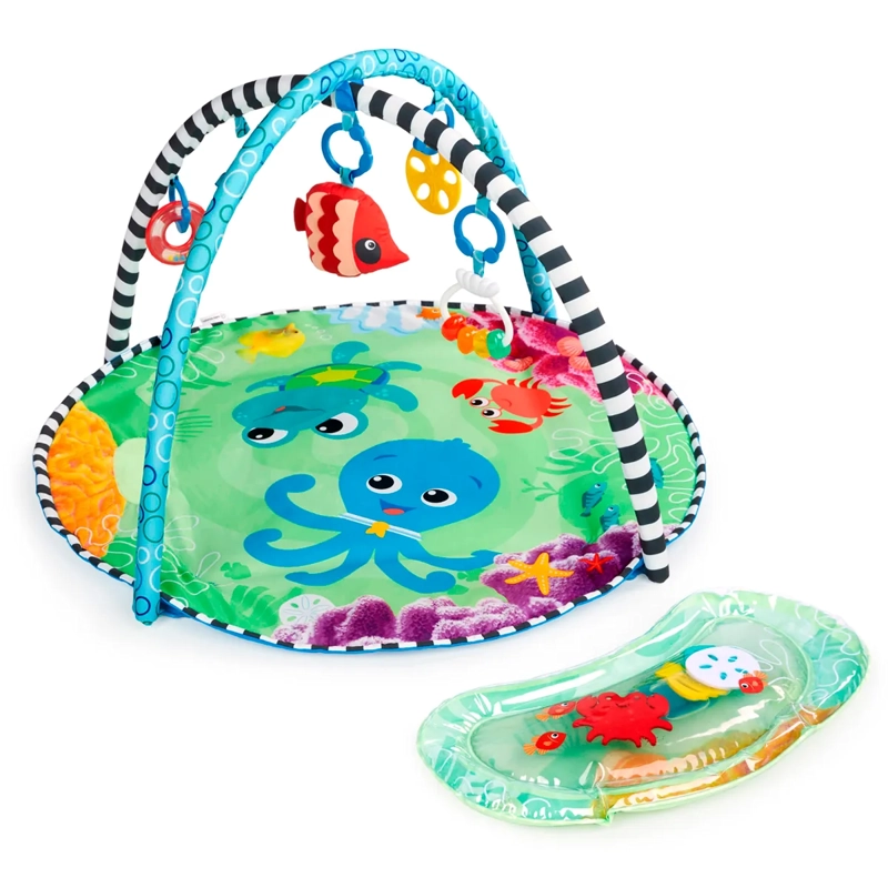 CENTRO DE ACTIVIDAD BABY EINSTEIN MULTICOLOR GIMNASIO WATER MAT 2 EN 1 - 1