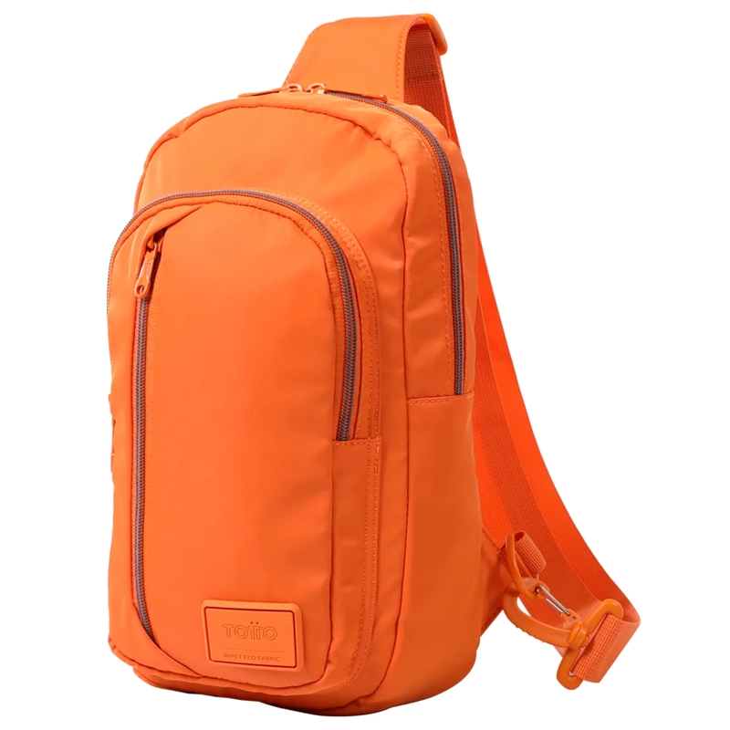 BOLSO TOTTO CROSSOVER TRACER NARANJO - 2