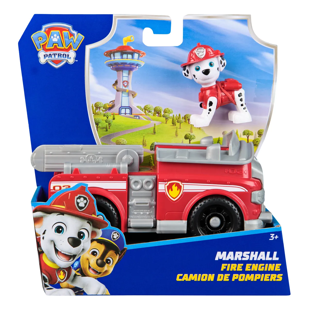 AUTO DE JUGUETE PAW PATROL VEHÍCULO MARSHALL - 5