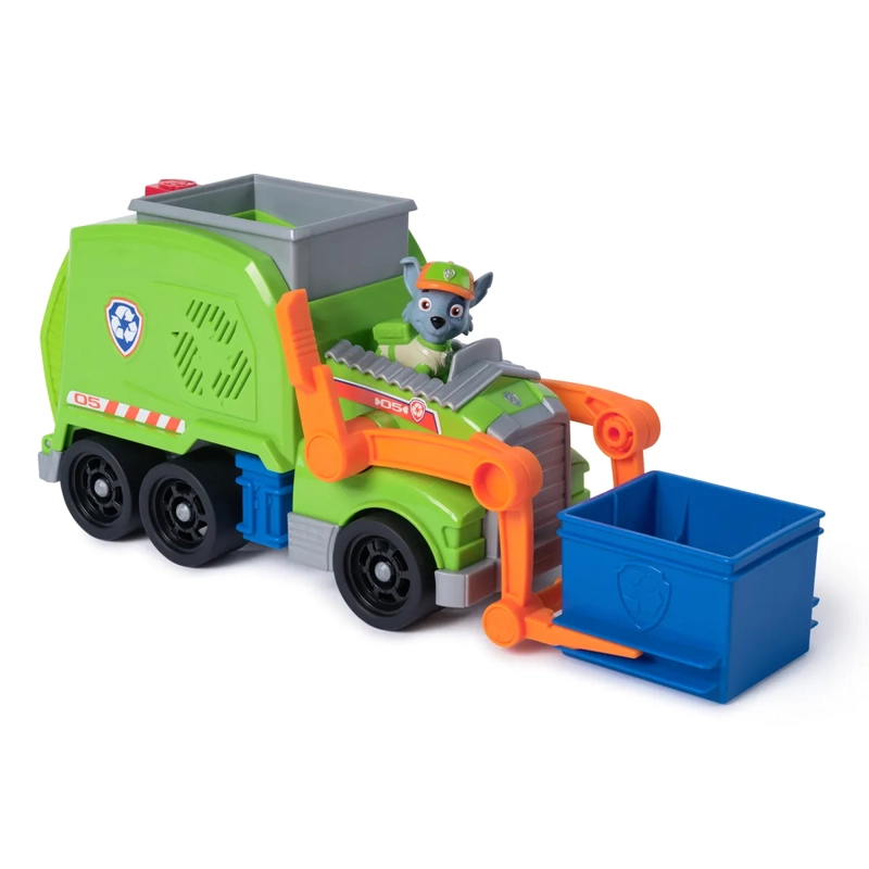 PAW PATROL CAMION DE RECICLAJE ROCKY - 2